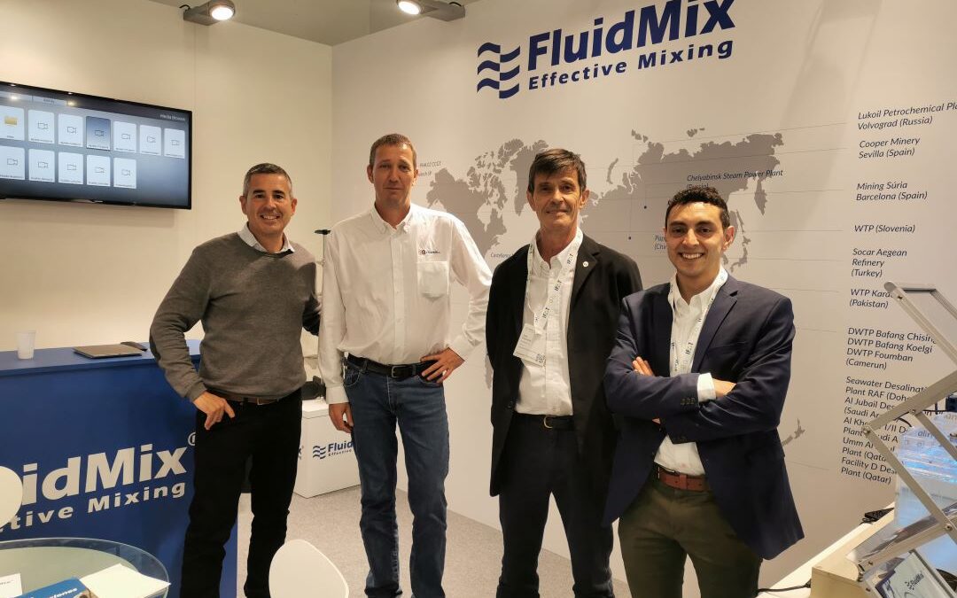 Un año más hemos estado presente en la feria  del Tratamiento de Agua IFAT junto con FLUIDMIX empresa del Grupo CRAMIX