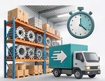 Garantizamos agilidad de respuesta y plazos de entrega inmediatos gracias a nuestro extenso almacén de equipos y recambios originales.