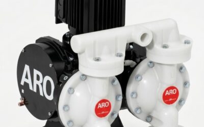 Presentamos la nueva bomba eléctrica de membrana en plástico ARO EVO 210 de 1″: solución de élite para fluidos corrosivos