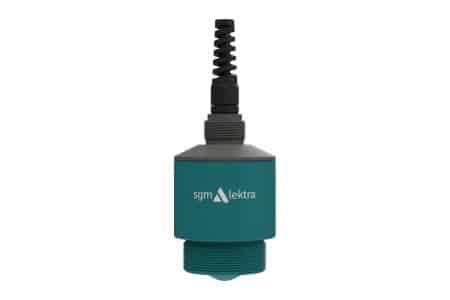 Medidor de nivel radar GREENBEAT R80 de 80 GHz encapsulado IP68 con cable integrado