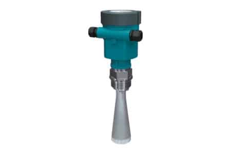 Transmisor de nivel radar RPL56 de 26 GHz con carcasa de aluminio y antena en acero inoxidable 316L